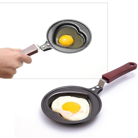 Mini Cute Shaped Egg Frying Pans Nonstick Stainless Steel